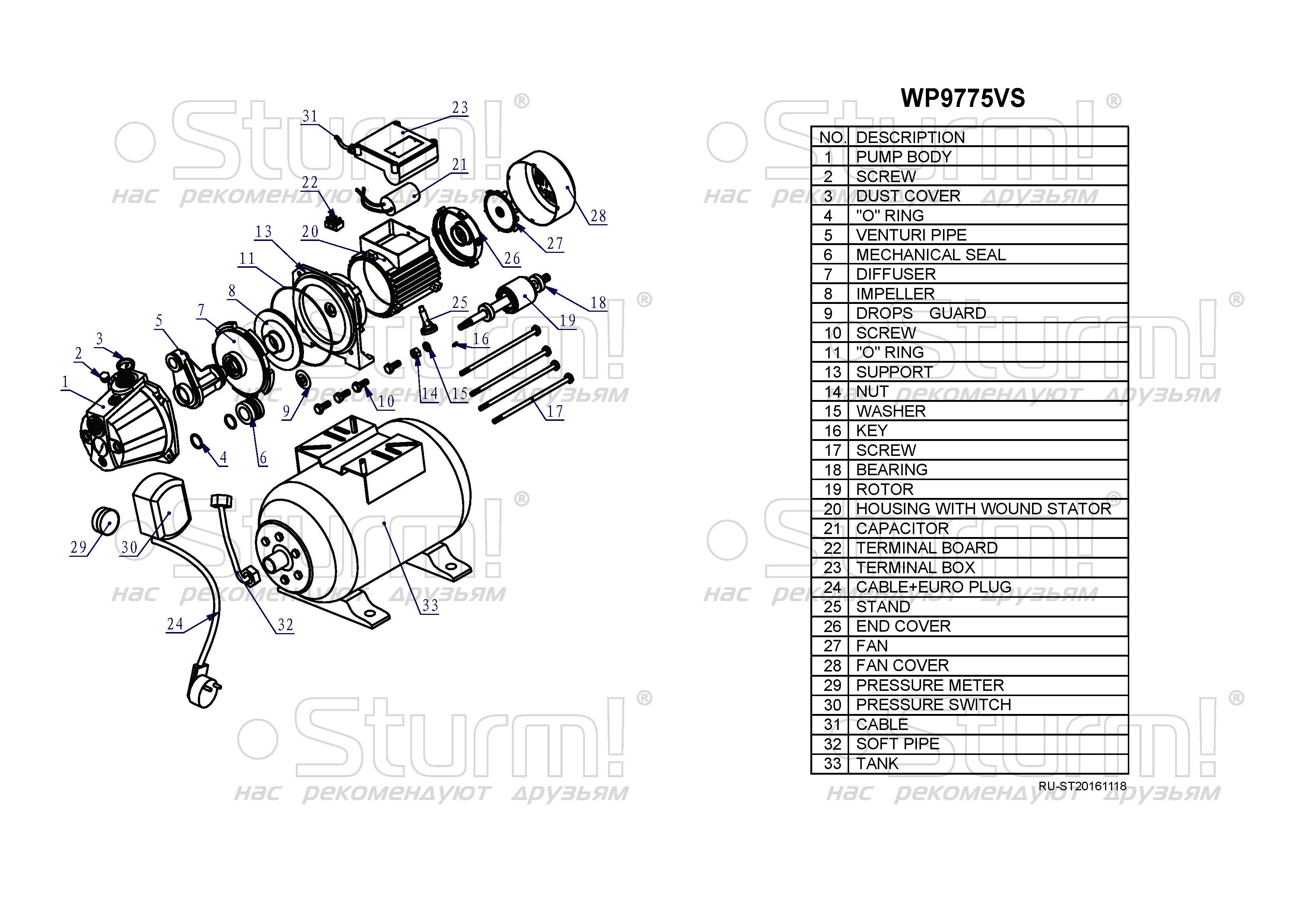  станция Sturm! WP9775VS - описание, характеристики, цена .